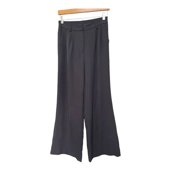 Sassy Zoey Farah Pant Black pants women's size Small, US 2  EU34 UK6 wide legs - Picture 4 of 14
